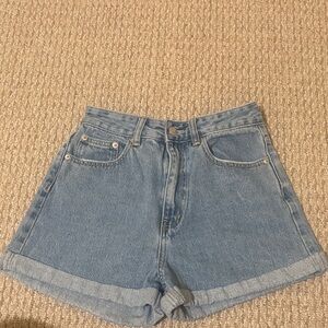 Glassons Light Blue Jean Shorts